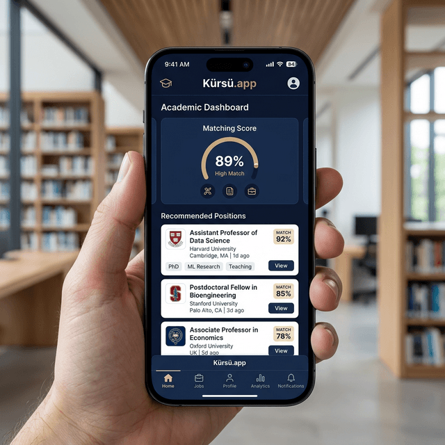 Kürsü.app Mobile Preview